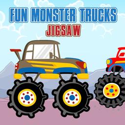 Fun Monster Trucks Jigsaw 