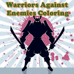 Warriors Against Enemies Coloring 